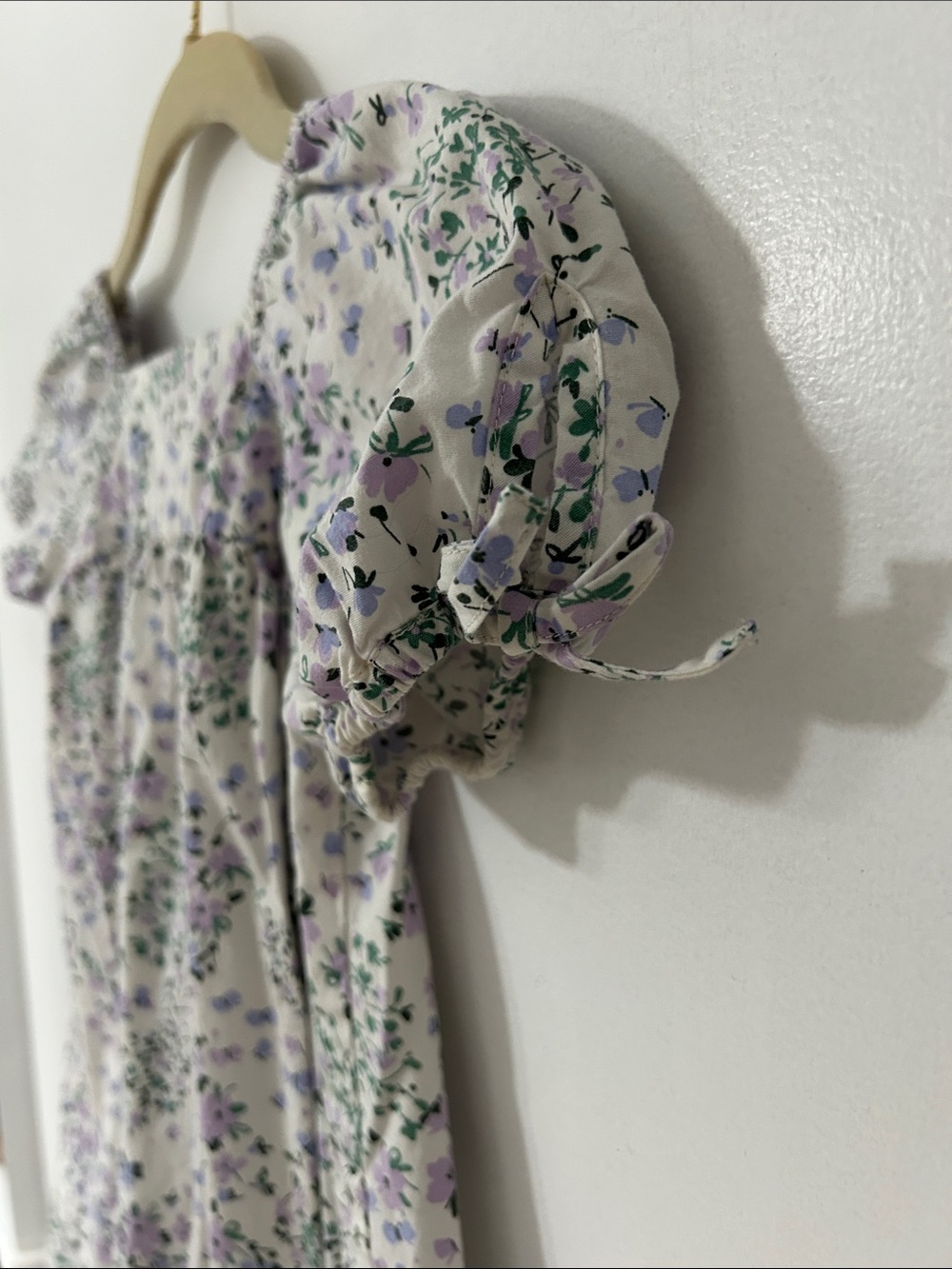 Crewcuts Girls Floral Puff-Sleeve Dress Size 3 Summer Playful Sweet Cottagecore - Picture 9 of 13
